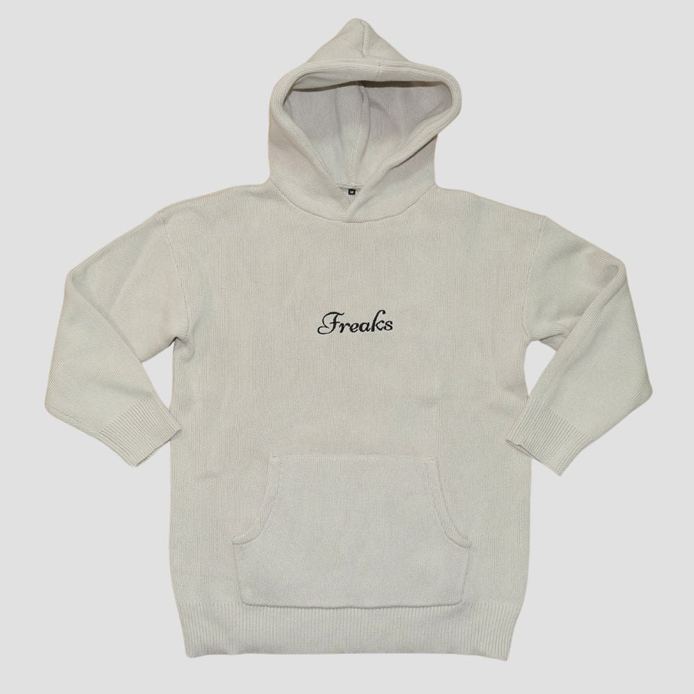 freaks logo knit hoodie – GOLF FREAKS STORE