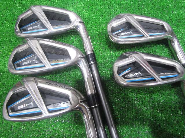 TaylorMade テーラーメイド 中古アイアンセット SIM MAX OS 5本の商品