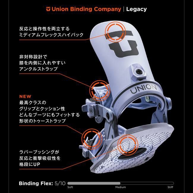 24-25 ユニオン ビンディング UNION BINDING LEGACY レガシー