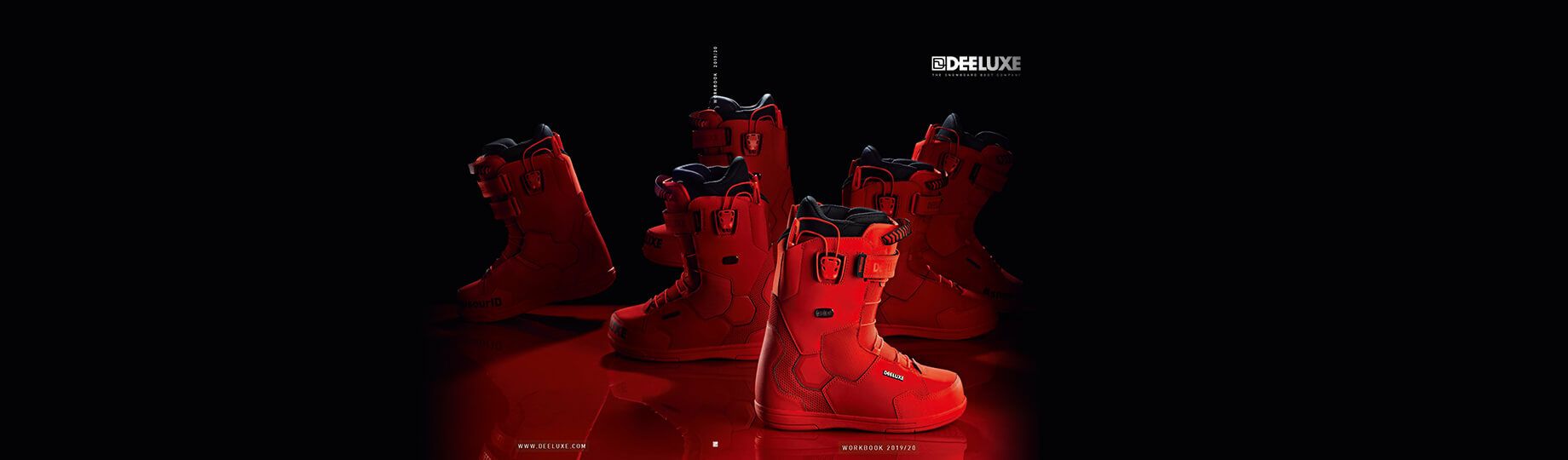 DEELUXE CHOICE スノーボードブーツ レッドDEELUXE スノーボード