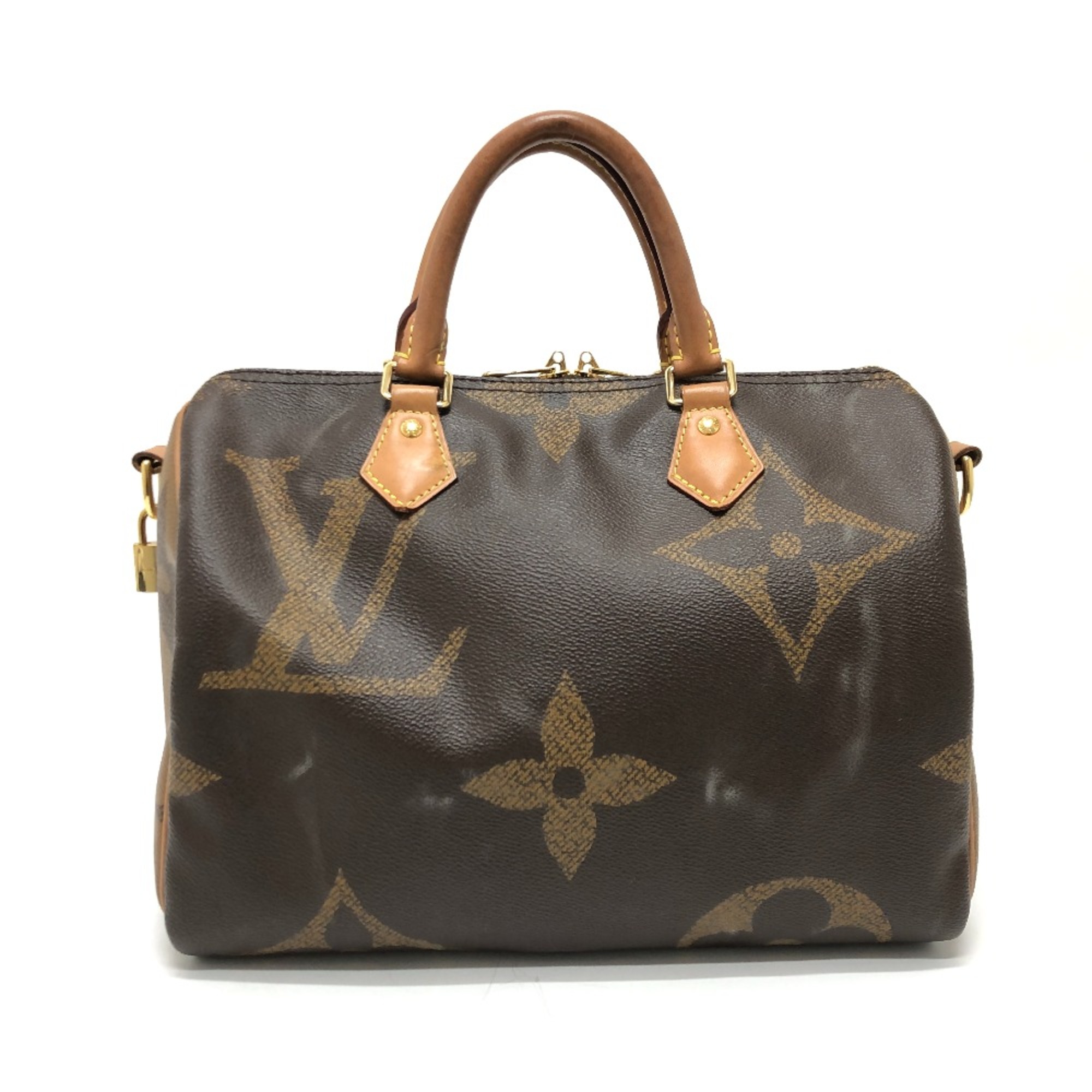 Louis Vuitton M44602 Monogram Giant Mini Duffle Bag Hand Bag Brown