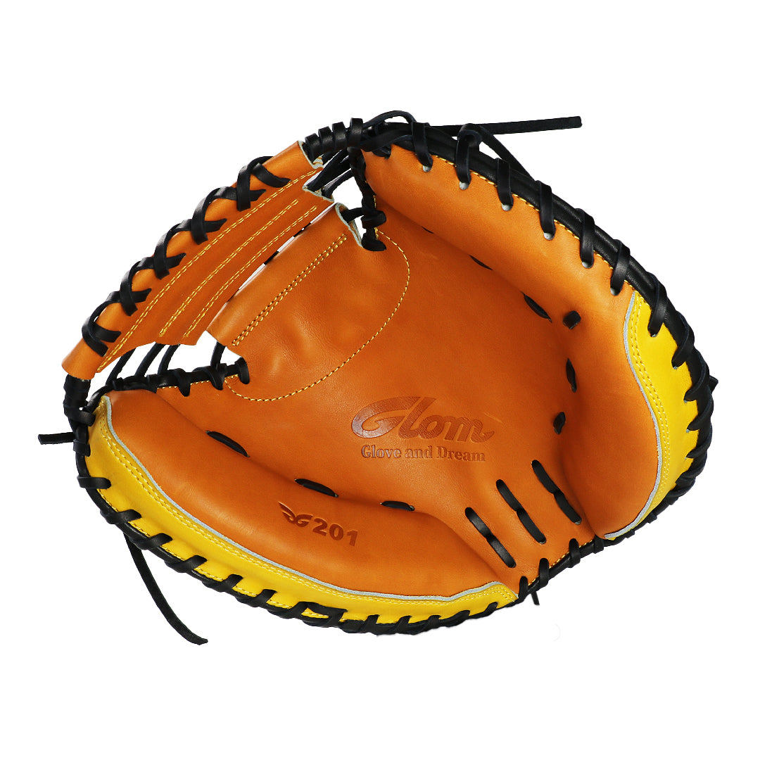 硬式用｜キャッチャーミット｜201型｜ジュテルキップ｜型付済 – 野球