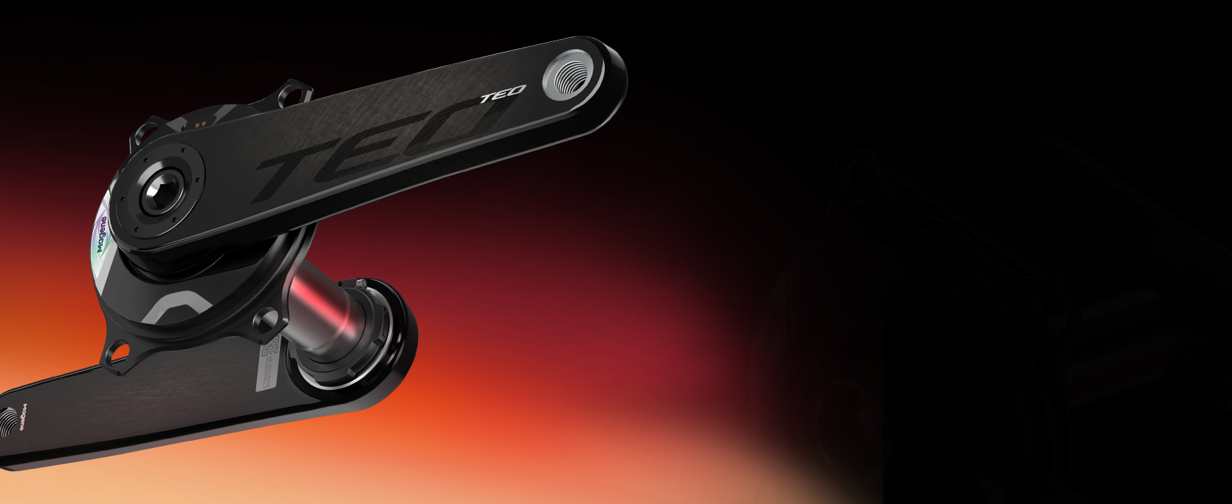 TEO P515 スパイダー型パワーメーターカーボンクランクセット │ GROWTAC