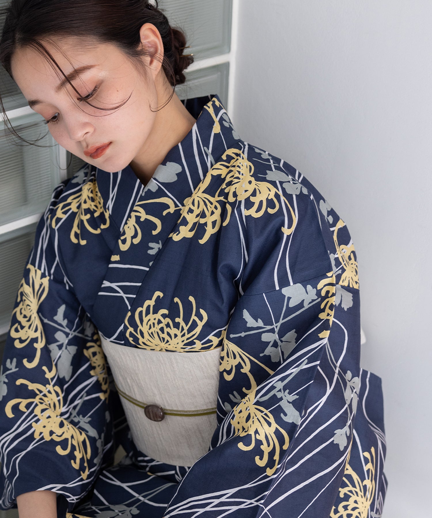 こだわり浴衣 5点セット (浴衣/帯/下駄/腰紐/着付け冊子) 浴衣