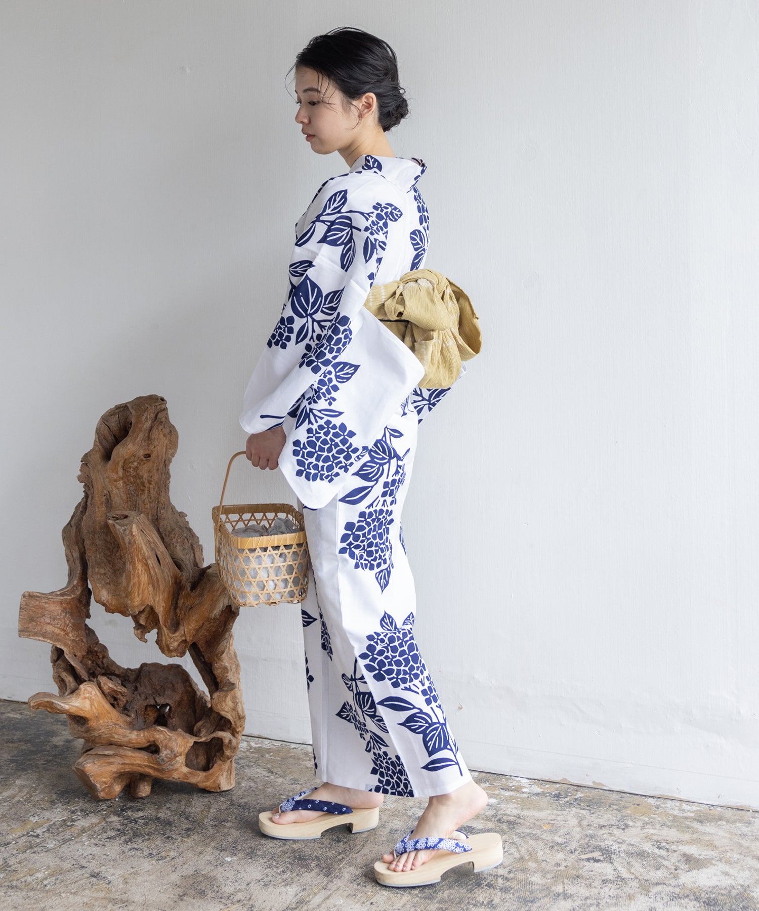 二橋染工場】注染こだわり浴衣2点セット by yukatakan grace – ゆかた