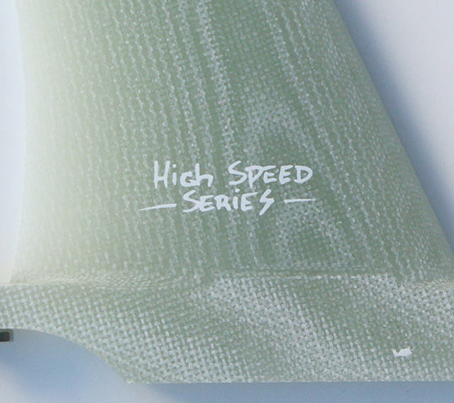 E GREENOUGH Speed Fin VOLAN 8.9” True Ames Greenough Speed Fin