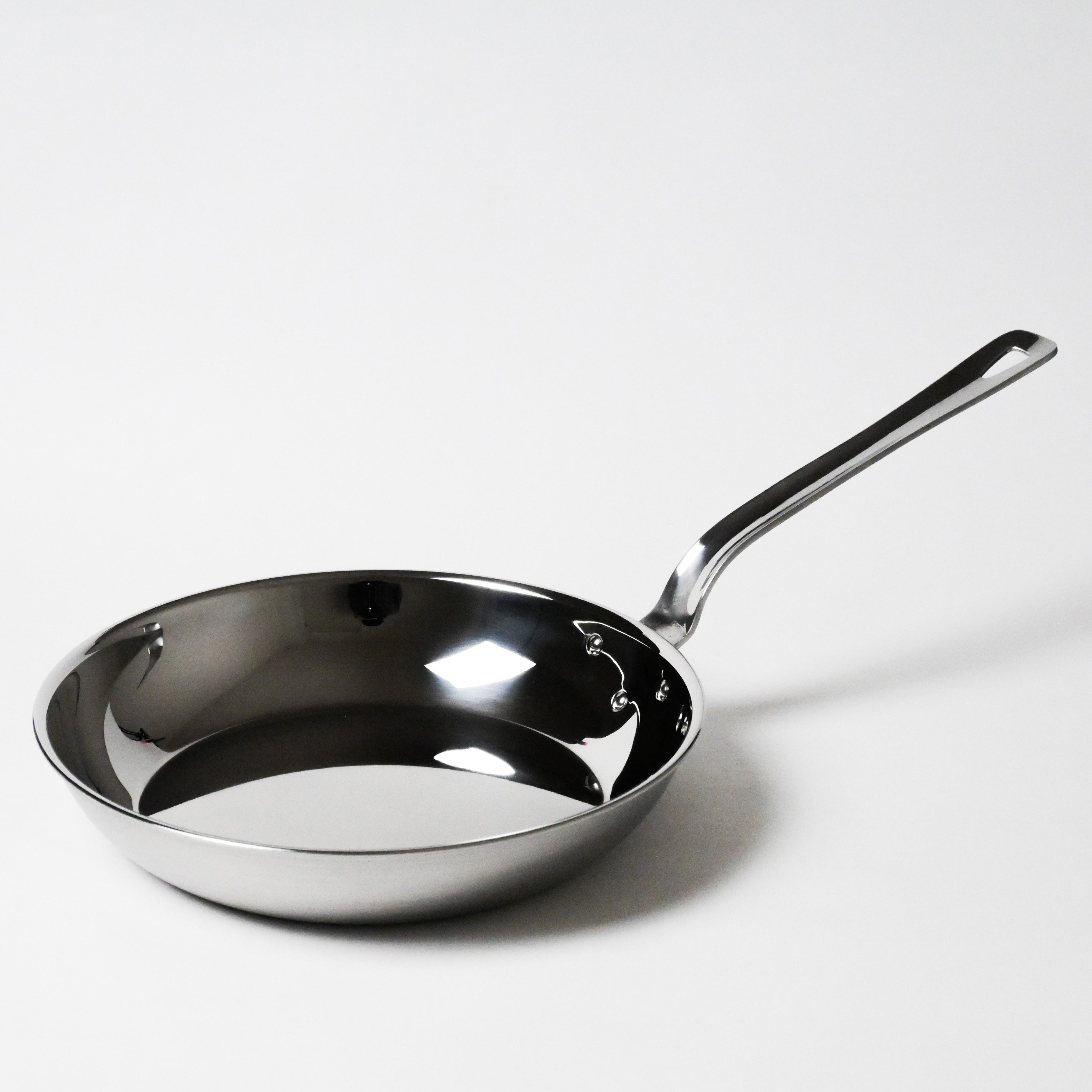 日本製 燕三条 ステンレス3層フライパン 24cm 20年保証 ガス火・IH対応