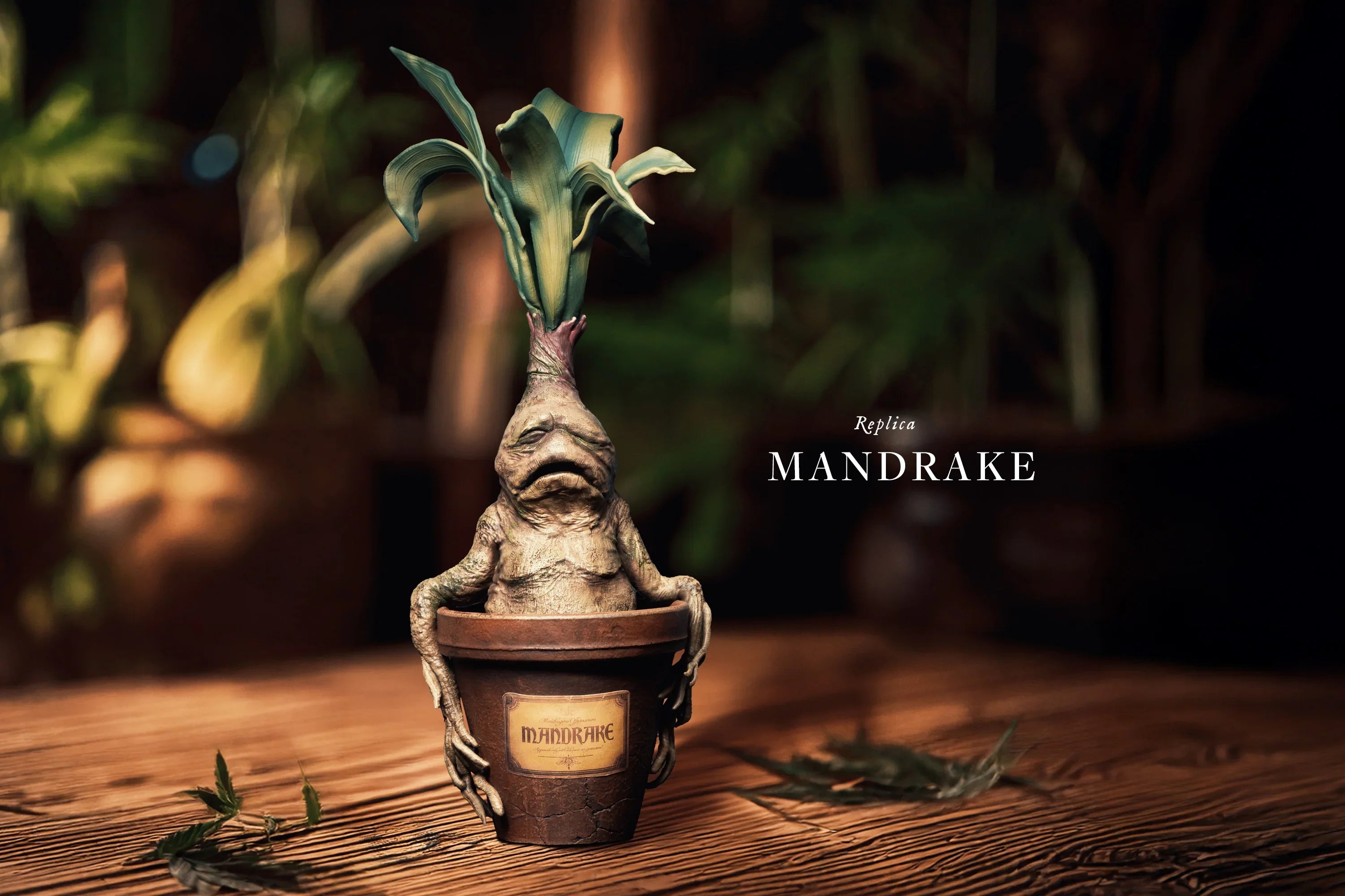 Handmade Mandrake Replica - Inspired by Harry Potter & Hogwarts