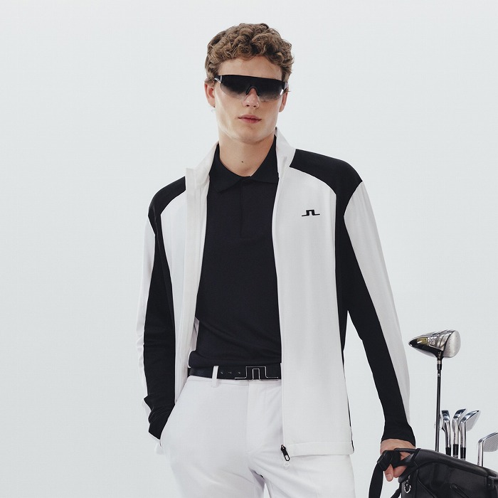 J.LINDEBERG（ジェイリンドバーグ）カラーブロックミッドレイヤー(44