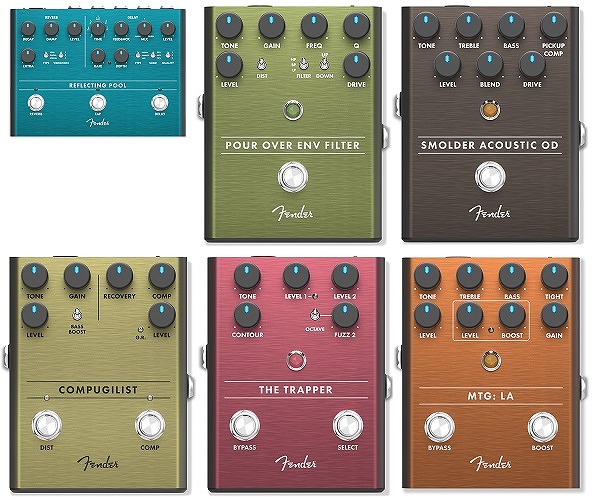 エフェクター】-Fender-“Summer NAMM 2019″新製品情報！Fender初の