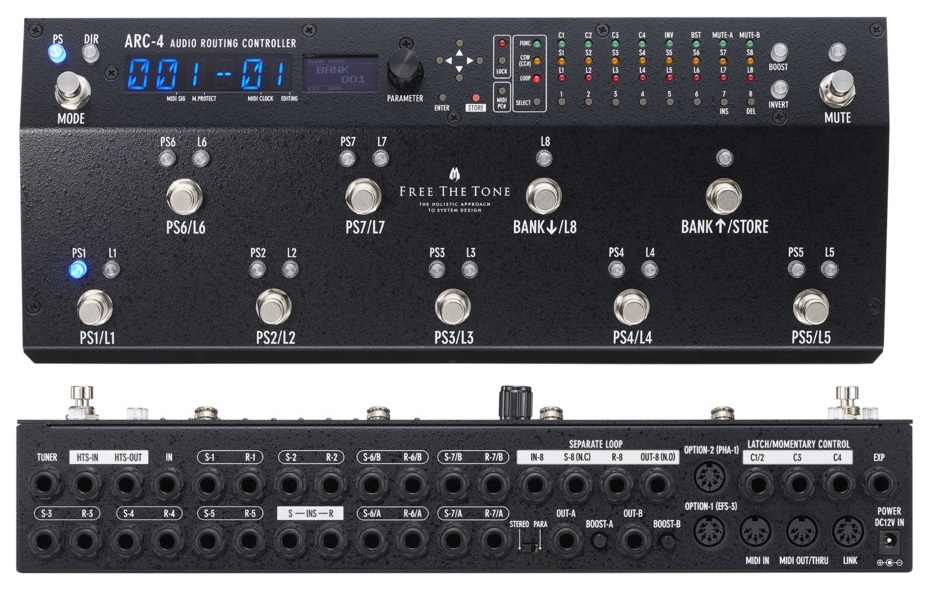 FREE THE TONE ARC-3 スイッチャー ギター FRET THE TONE ARC-3 MIDI