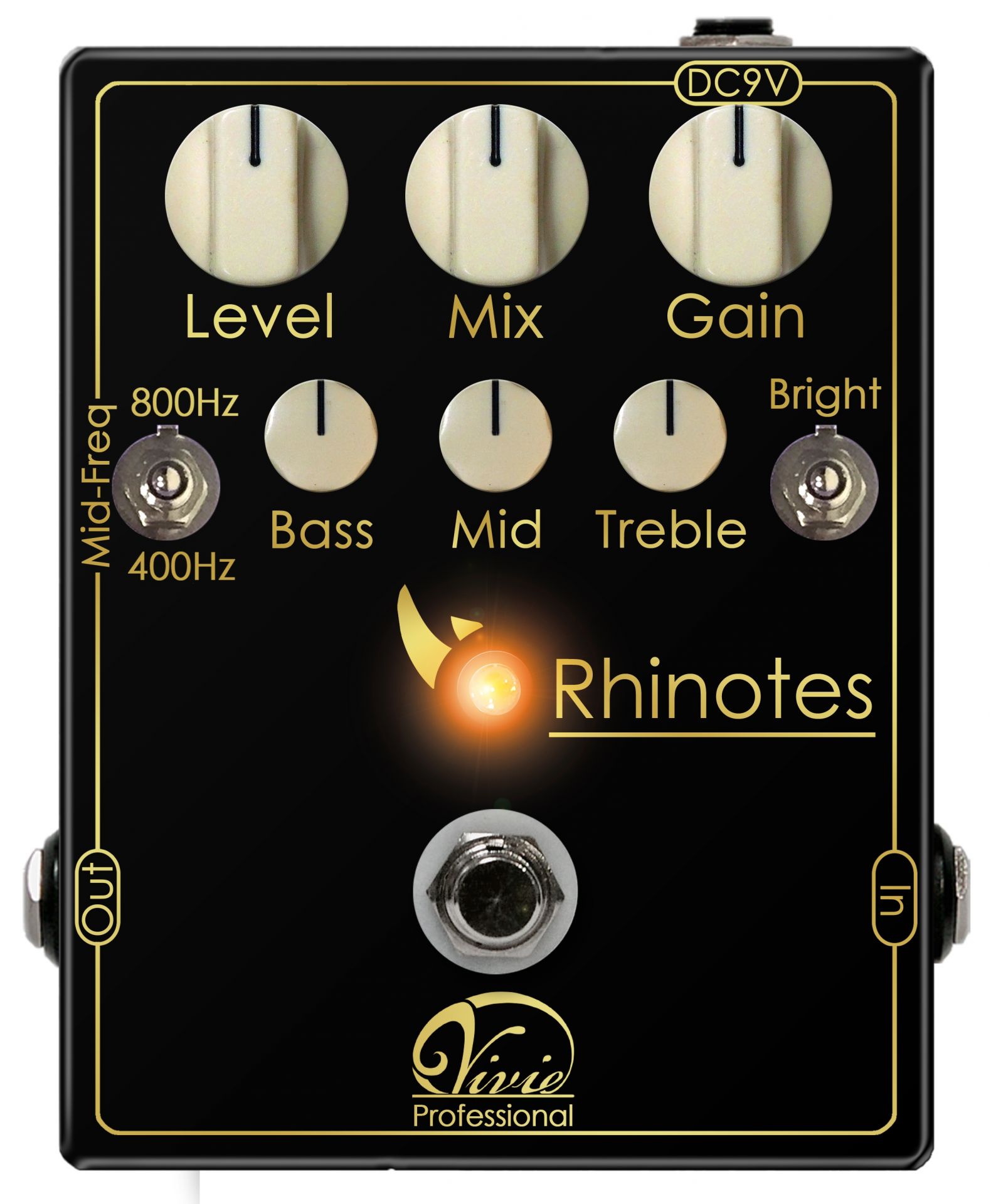 ベースオーバードライブ】-ViVie-きめ細かな質感、サウンドメイク可能