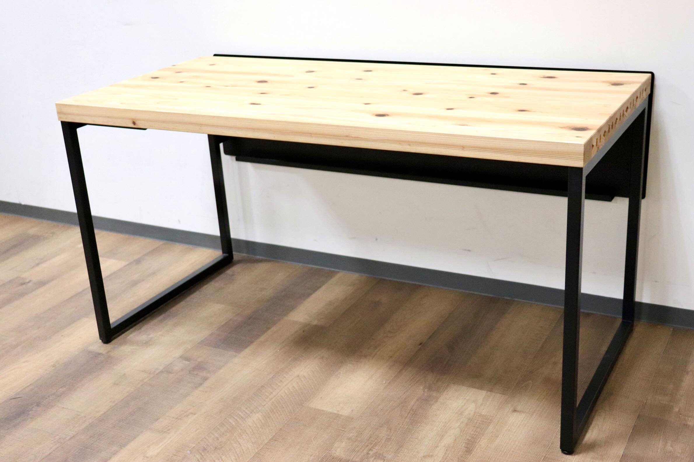 無印良品 MUJI 無垢材デスク ブナ材 コの字 廃盤 無印良品 MUJI 無垢材