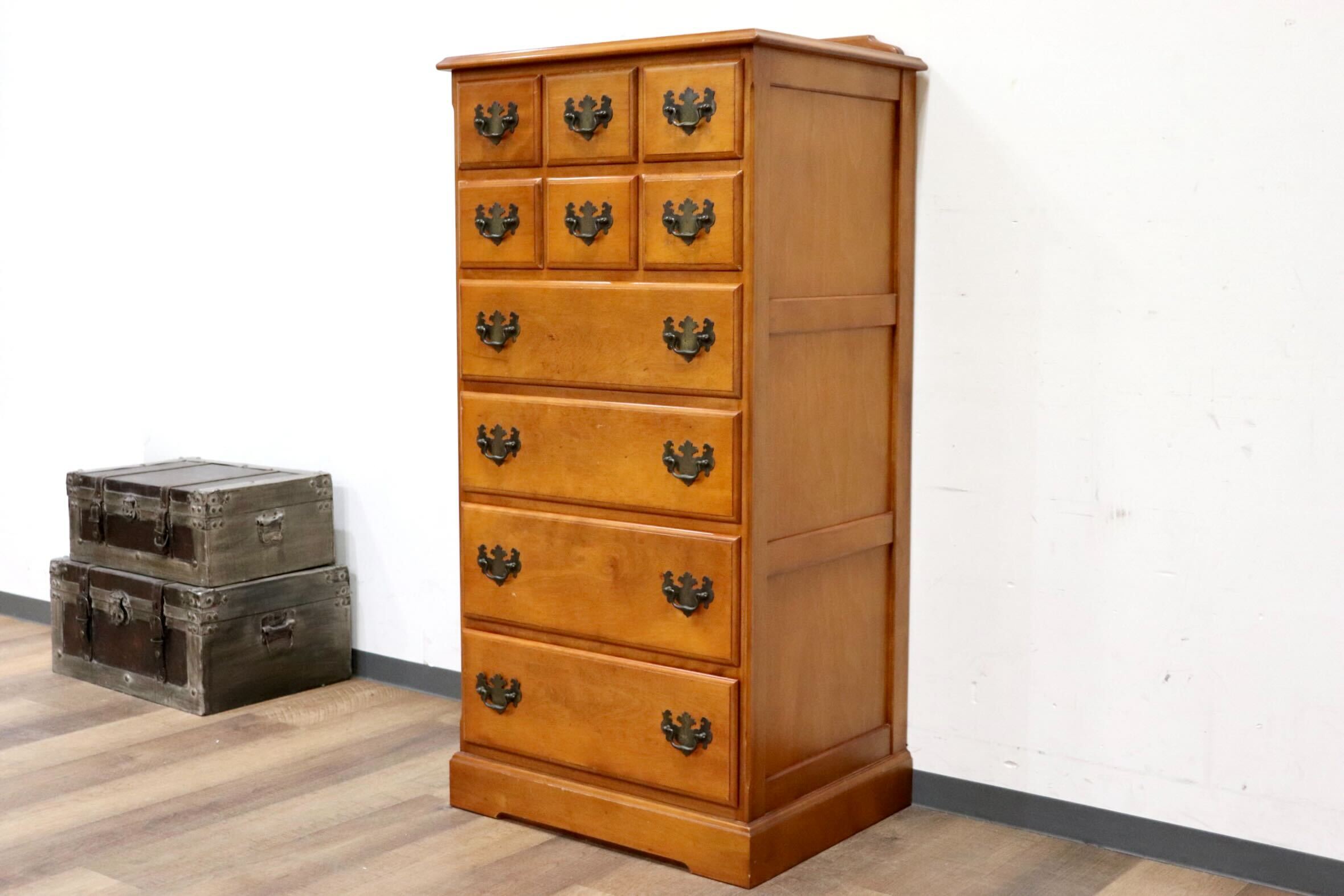 GMHK852○横浜ダニエル / Daniel 6段チェスト ハイチェスト 整理箪笥