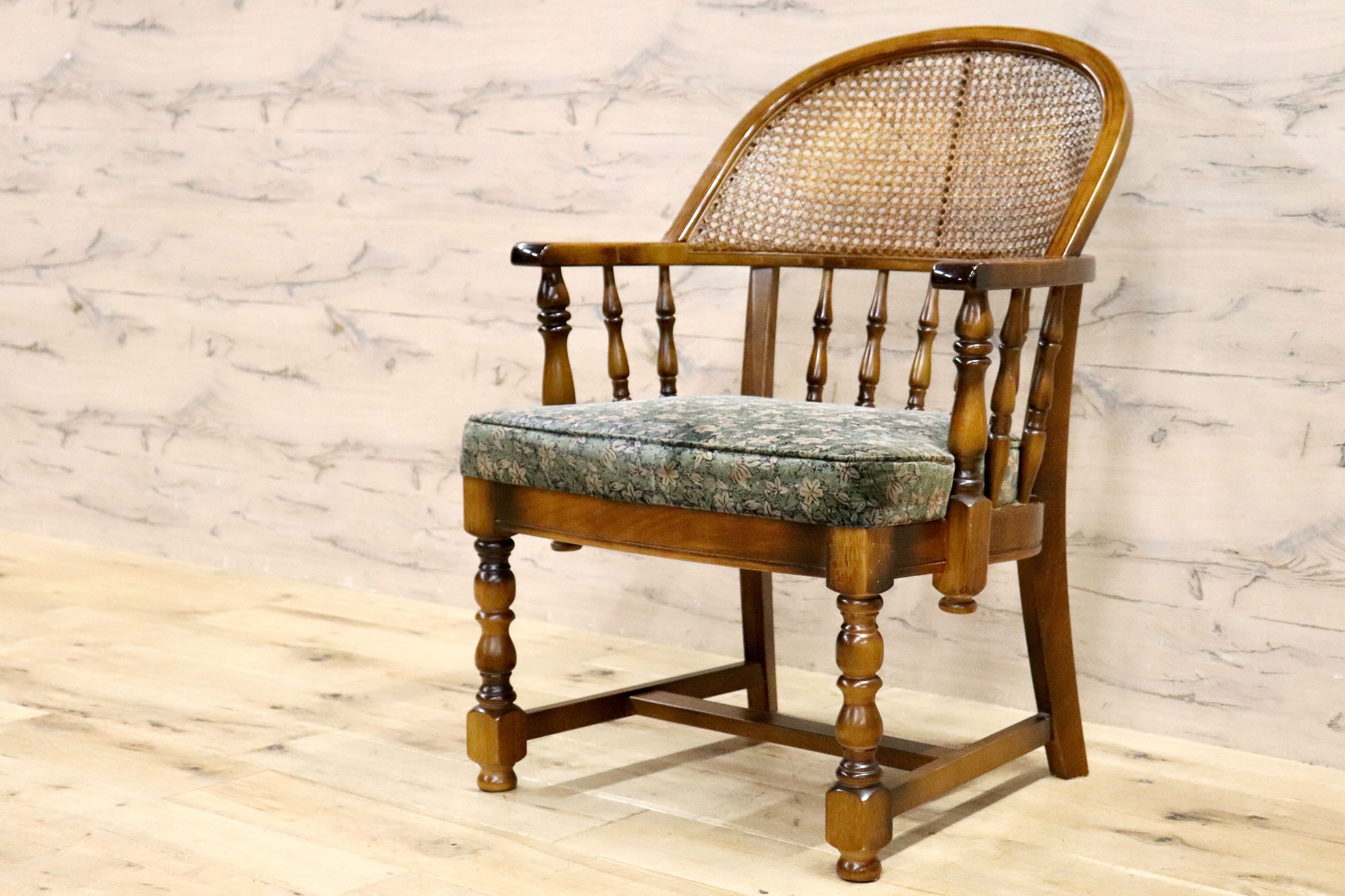 karimoku アームチェア キャスター付き コロニアル 4/4 karimoku