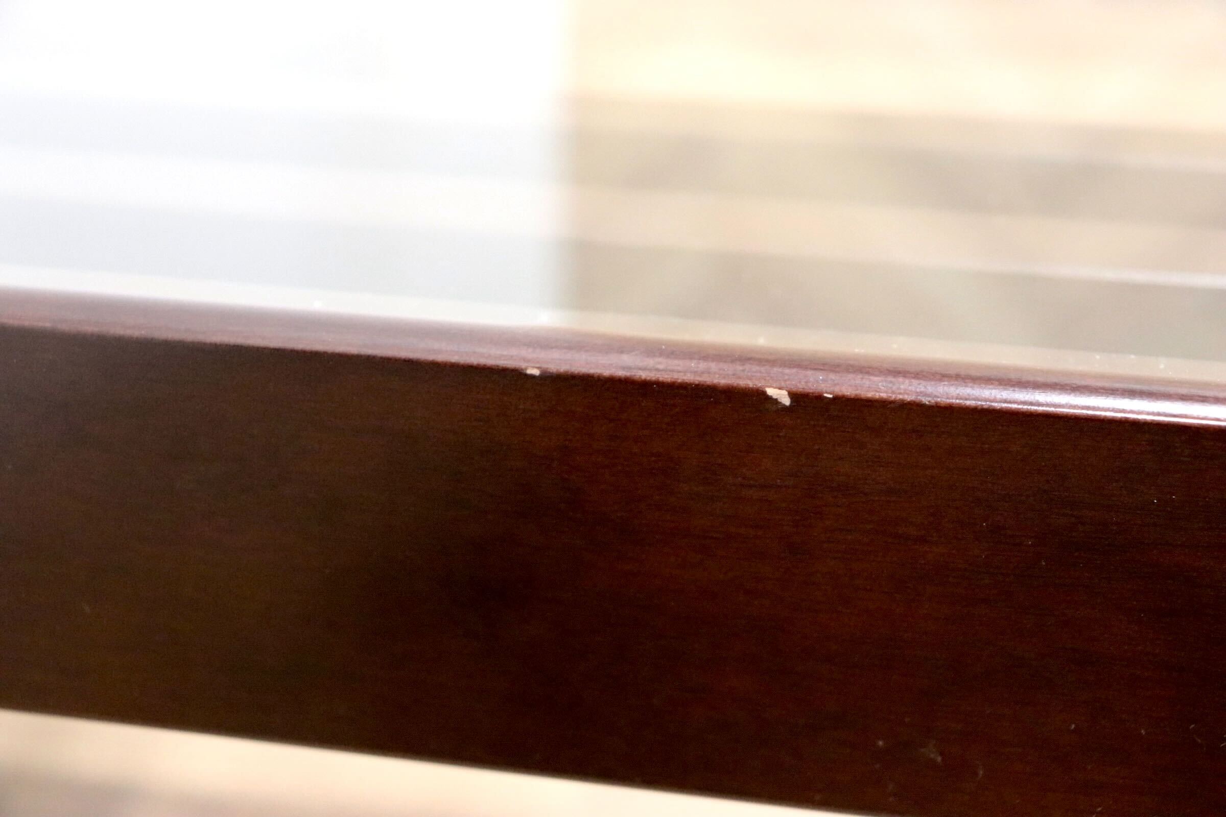 GMGF111○モリシゲ / MORISHIGE トレント サイドテーブル ガラス