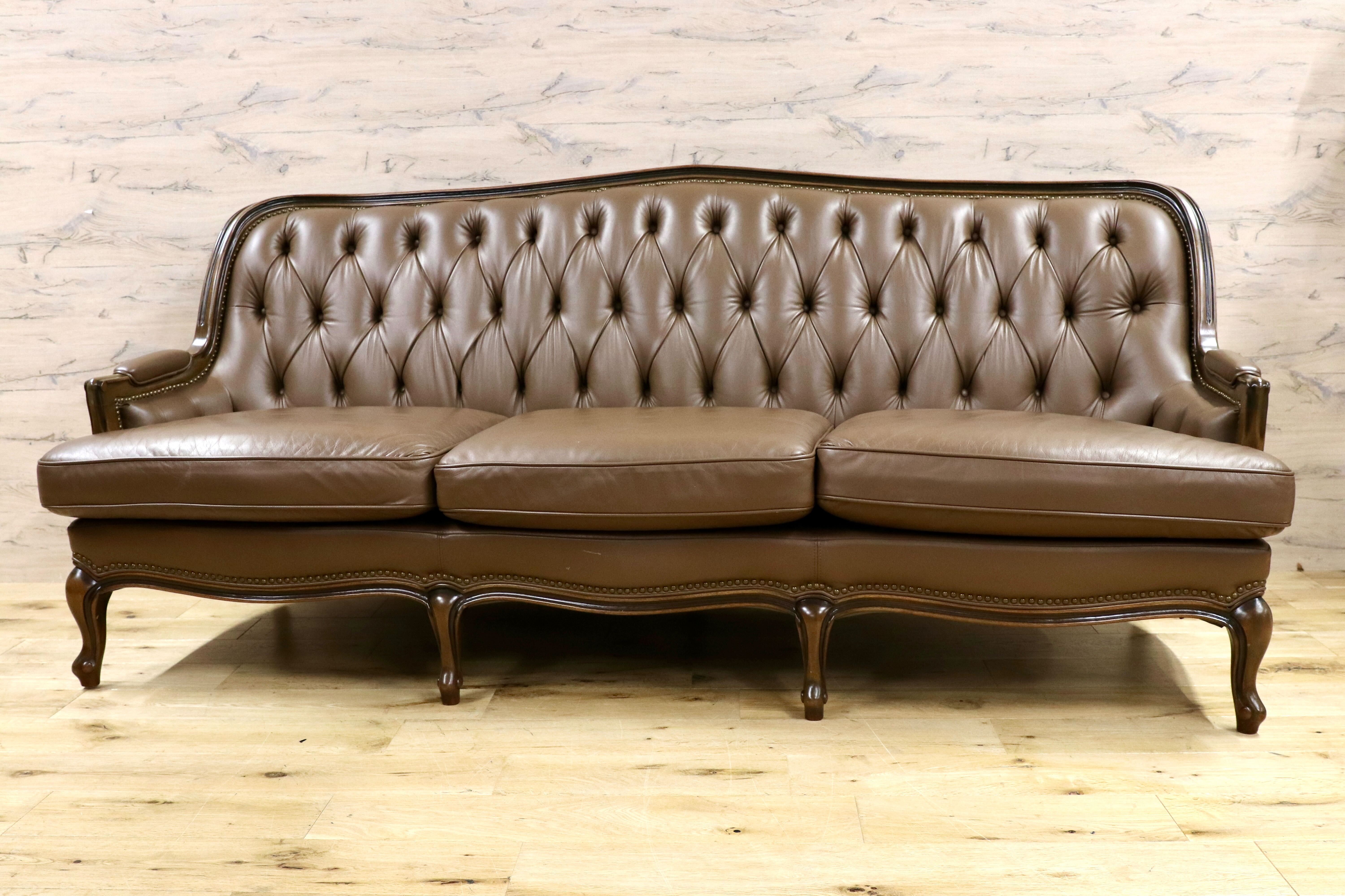 GMHS189○maruni / マルニ BOURBON ブルボン 3人掛けソファ トリプル