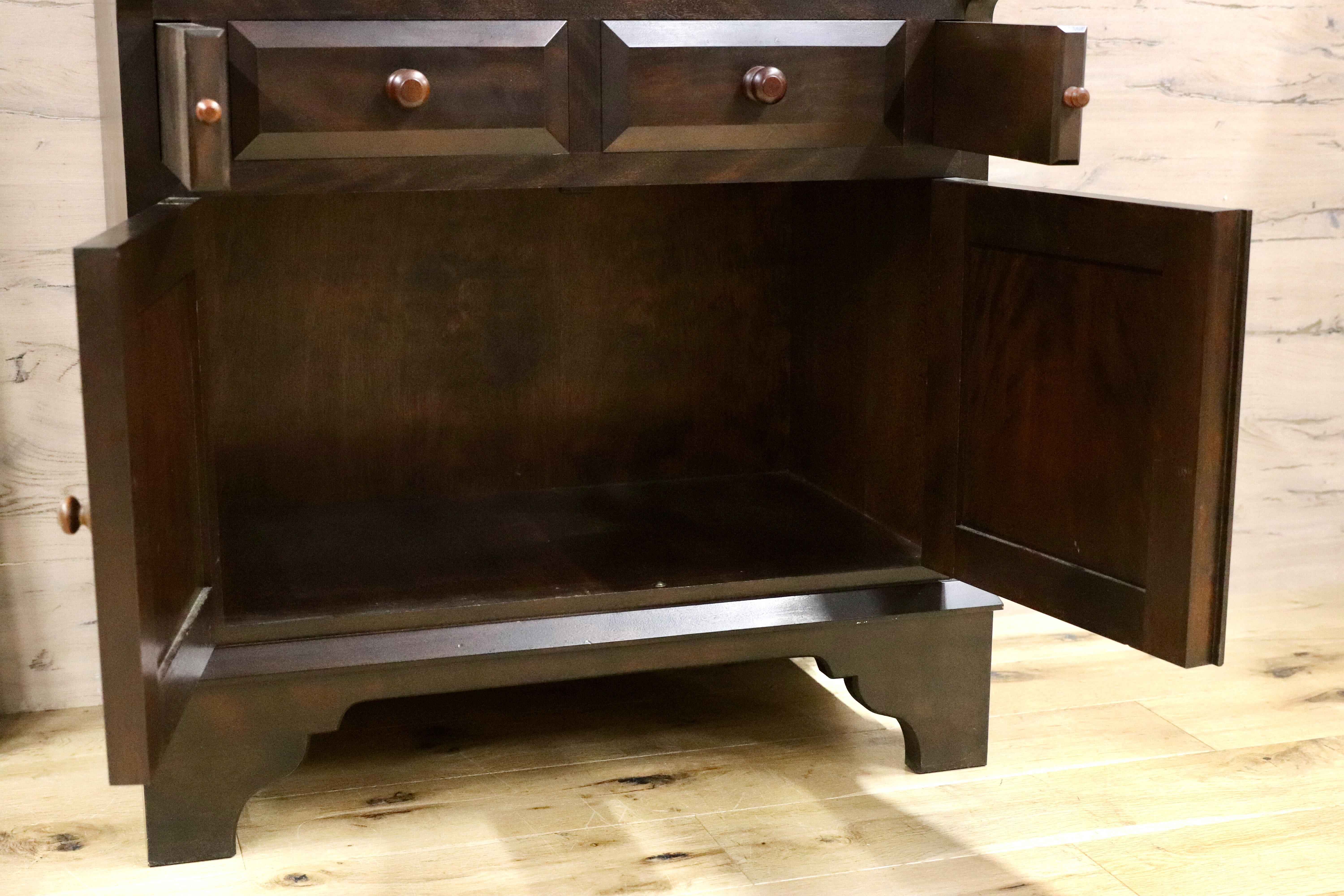 GMHS16○松本民芸家具 ライティングビューロー デスク 学習机 勉強机