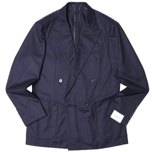 CARUSO（カルーゾ）BUTTERFLYバタフライ ウールサキソニーソリッド4B