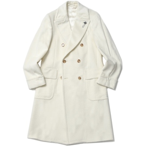 LARDINI（ラルディーニ）ビーバータッチウールアルパカポロコート