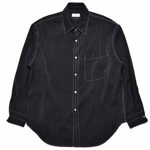 SALE】LEMAIRE（ルメール）シルクナイロンイージーシャツ SH1138 LF208
