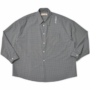 MARNI（マルニ）ポリエステルウールギンガムチェックシャツ CUMU0061S5
