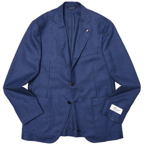 Belvest（ベルベスト）ウールシルクリネンメランジホップサック3B