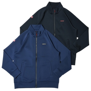 BRIEFING（ブリーフィング）ポリエステルジャージスタンドカラージップ