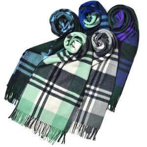 SALE】Joshua Ellis（ジョシュア エリス）カシミアタータンチェック