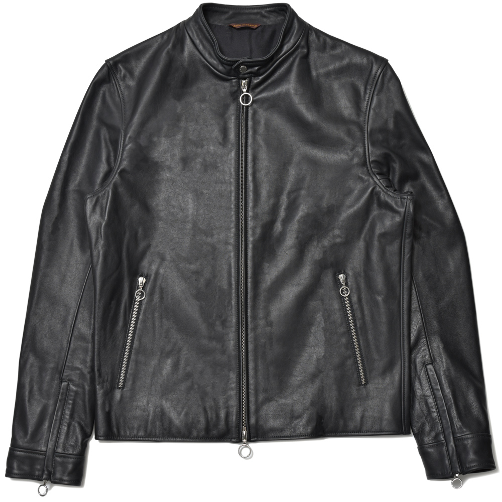 希少】GIORGIO BRATO ラムレザージャケット ファー 40