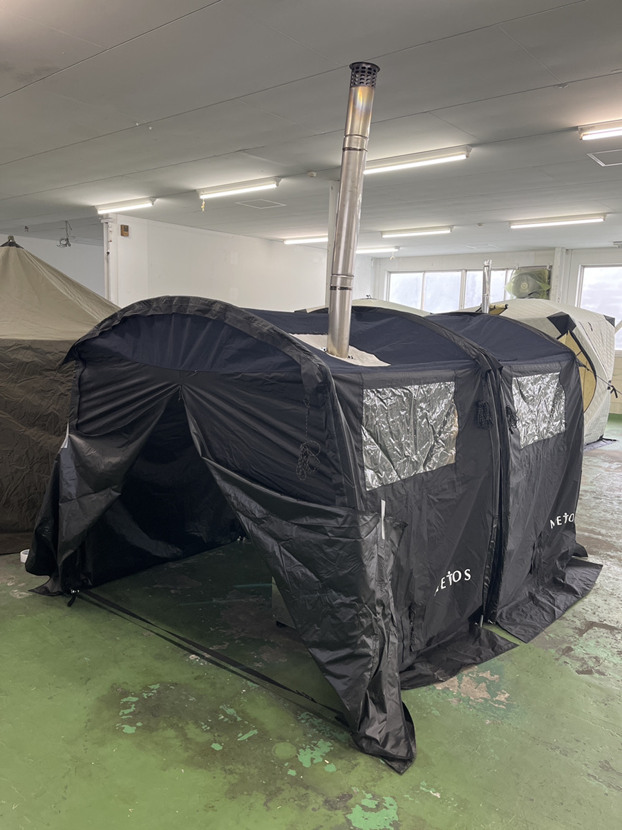 テントサウナ ICOYA(2連) ストーブセット(中古品)｜トレーニングマシン