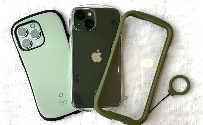 iPhone 13/13 Pro の新色、グリーンに合うスマホケース｜iFace公式