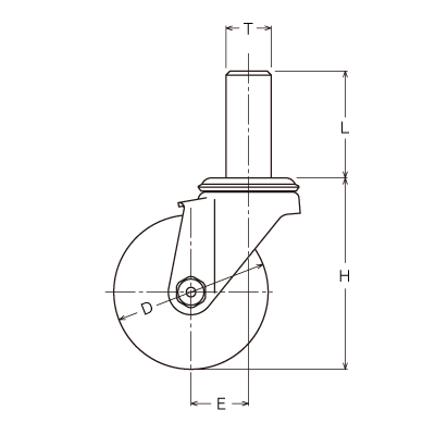 320SK-N75 | キャスターのトップブランド、ハンマーキャスター