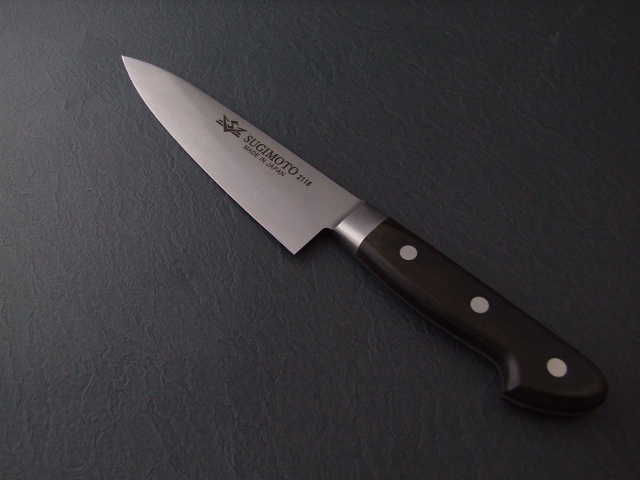 東京 杉本刃物 牛刀 330ミリ 炭素鋼 ツバ付き最上品 - 川口金物店