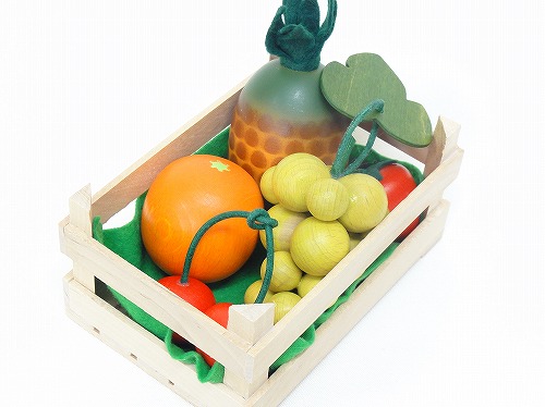 ままごと・食材 エリツィ社(Erzi) オレンジ 木のおもちゃHANA