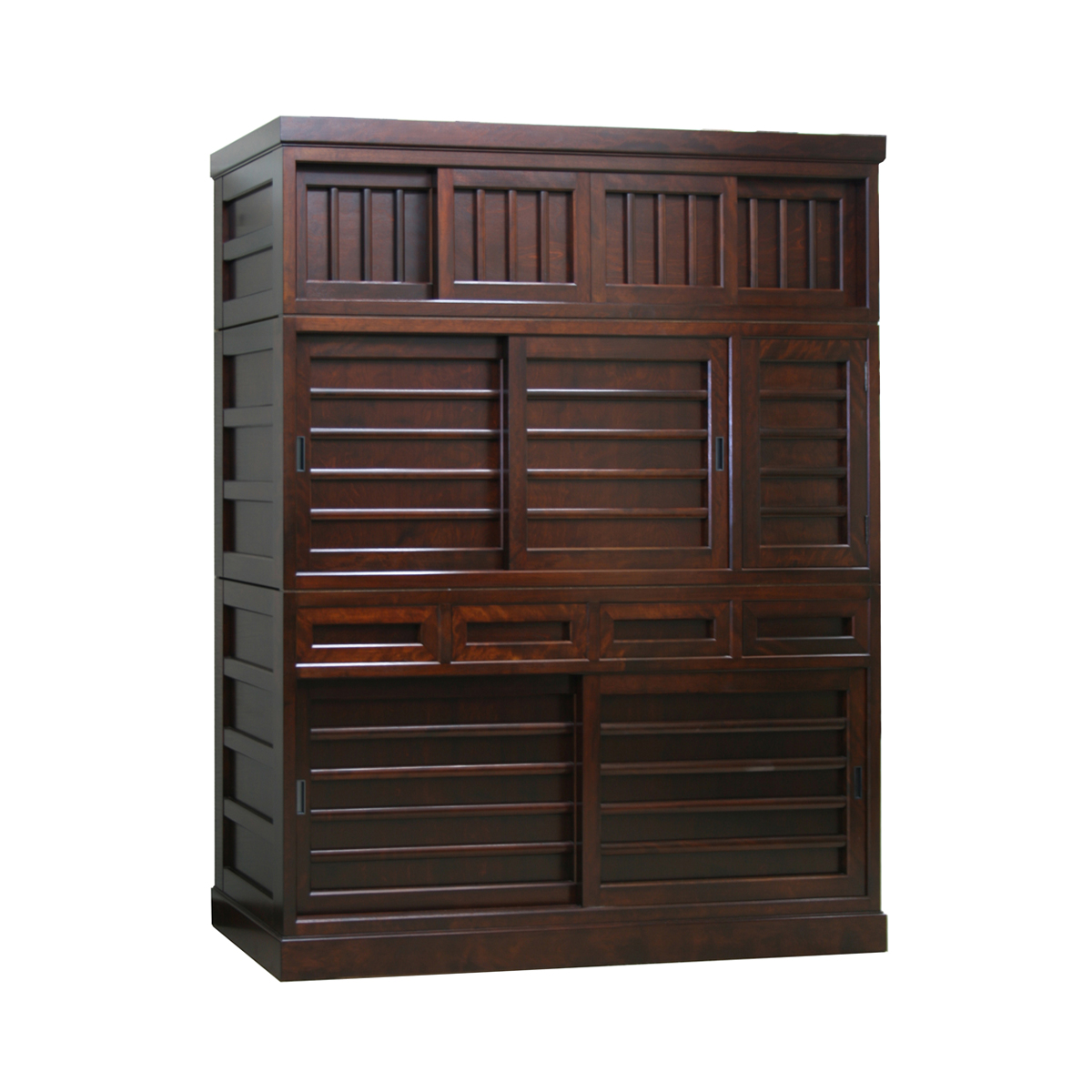 舞良型食器棚 Cupboard Japanese-Traditional style”Maira” – 花森家具