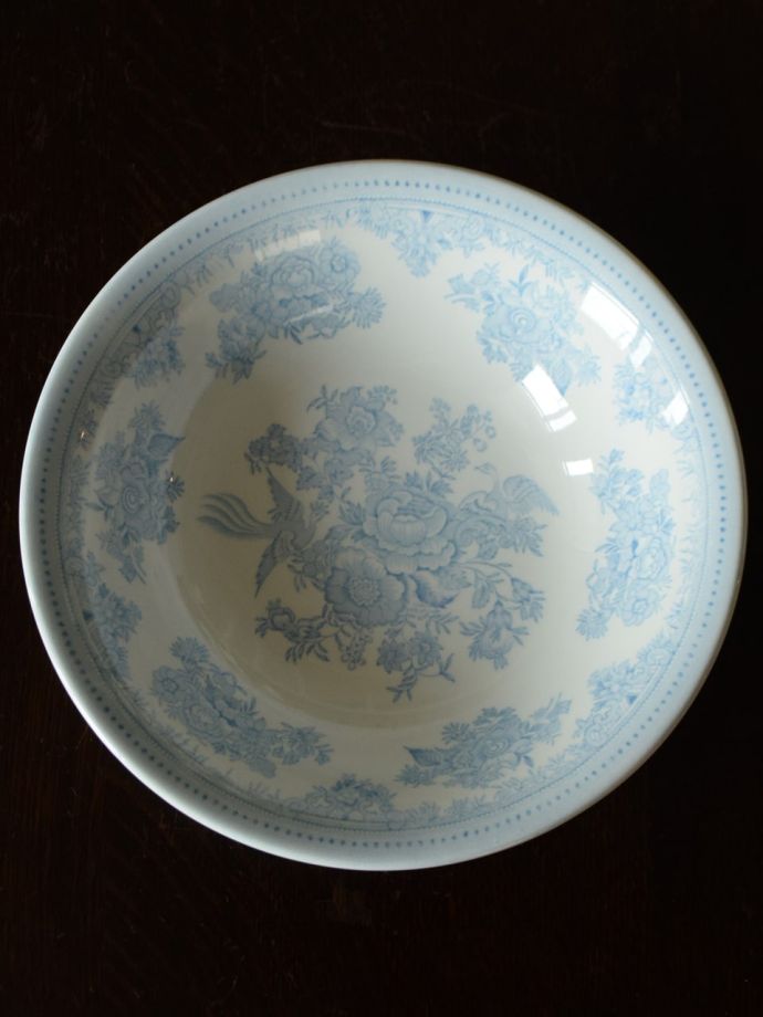 英国バーレイ社の食器、ブルーアジアティックフェザンツのシリアル