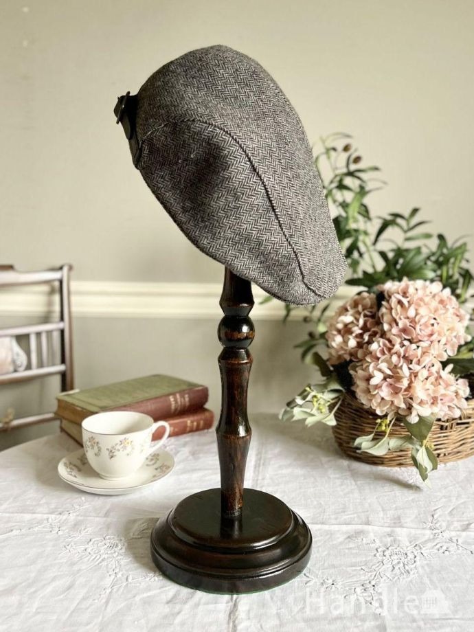 タラ社 ケーキ缶 ラウンド型 アンティーク ロールアップ タラ社 ケーキ