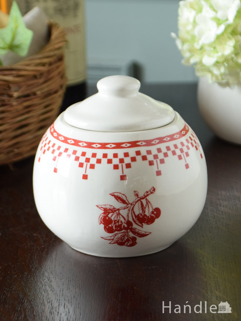 フランスのおしゃれな食器、コントワール・ドゥ・ファミーユのシュガー