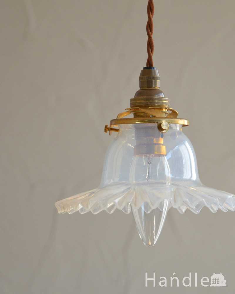 アンティーク照明オパールセント