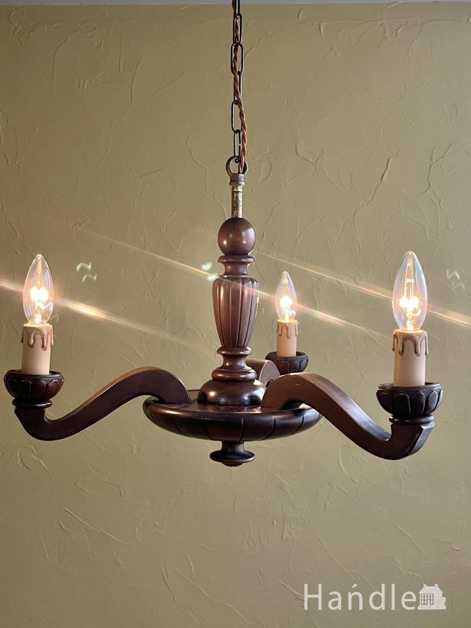 1930年代のアンティーク シャンデリア(x-504-z)｜照明おしゃれ
