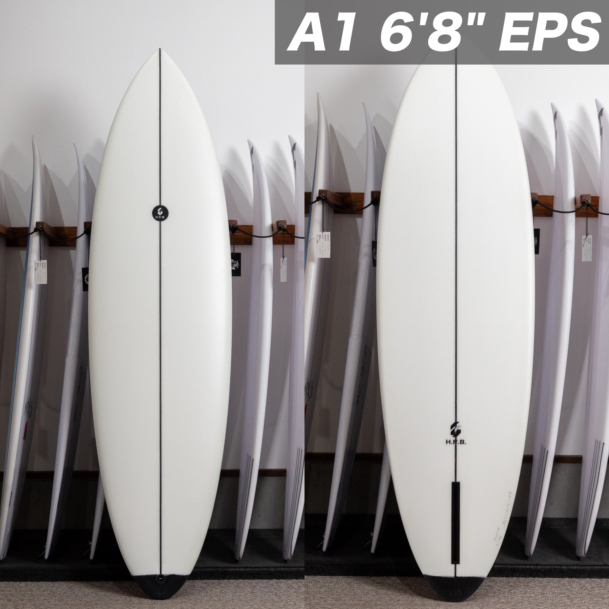 サーフボード 超極上 ブラックバードサーフボード6.4 ミッドレングス