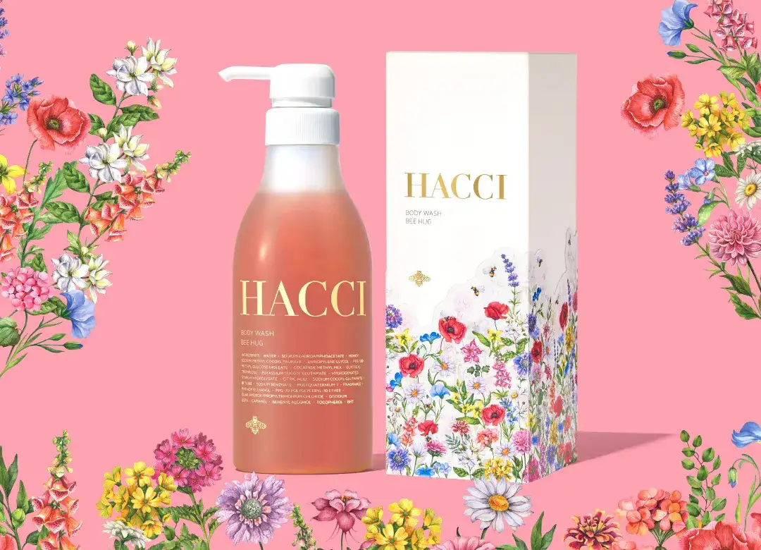 ボディウォッシュ BEE HUG｜HACCI公式オンラインストア