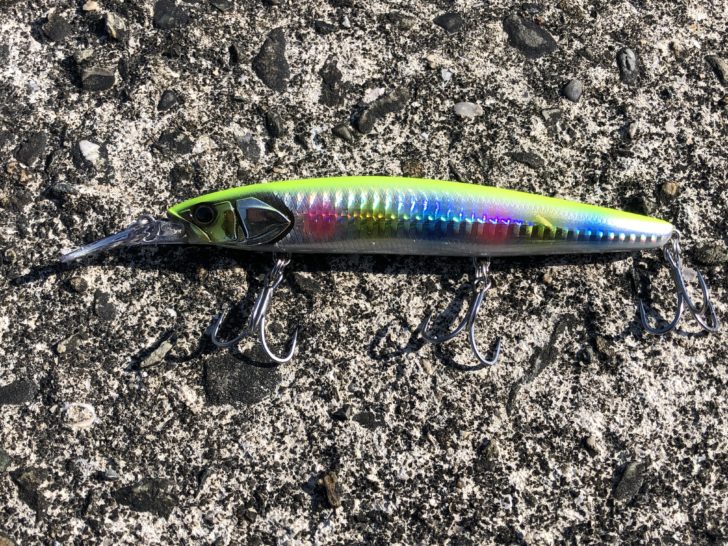 ビッグバッカー湾岸ミノーのインプレ！セットアッパーとの飛距離の違い