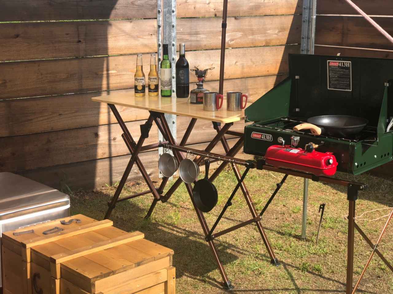 コールマン ワンタッチキッチンテーブル】「コンフォートマスター