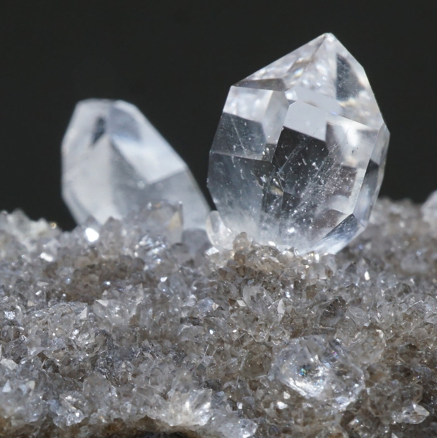 母岩付きハーキマーダイヤモンド(水晶) – 天然石ハッピーギフト