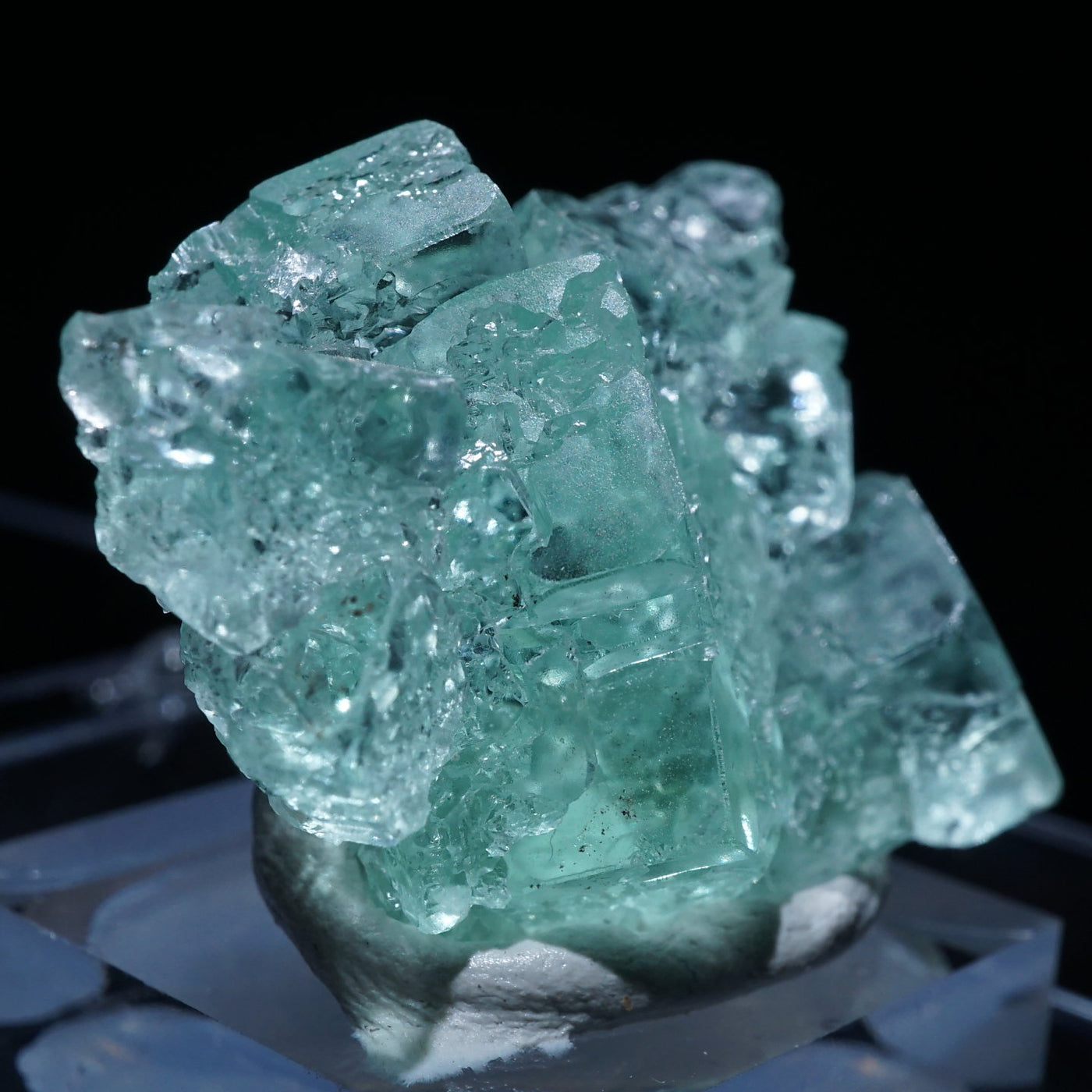 中国 湖南省 シャンファーリン産 グリーンフローライト – 天然石