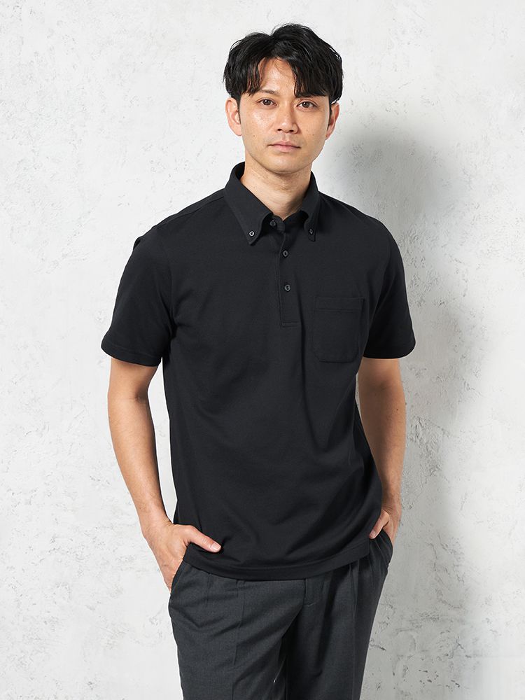 ブラック 【KATHARINE E HAMNETT-キャサリン・E・ハムネット-】半袖