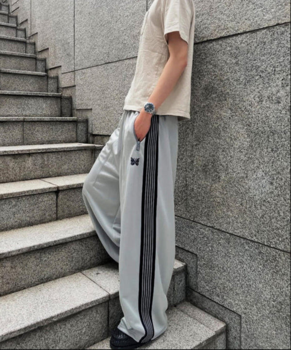 Needles H.D. Track Pants Poly Smooth LHP Exclusive Colorway grey