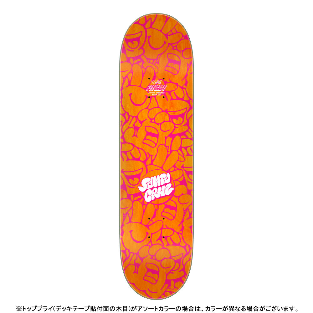 7.75in x 30.25in FEELBASE HAND PILE SKATEBOARD DECK – ハスコ